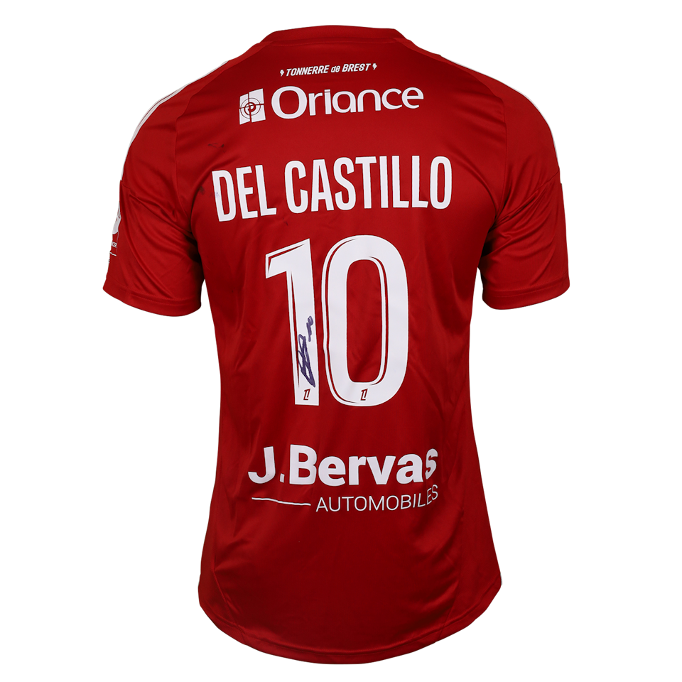 Romain Del Castillo Stade Brestois 29 shirt