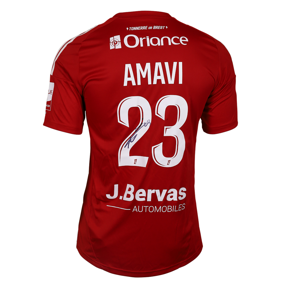 Maillot de Jordan Amavi (Stade Brestois 29)