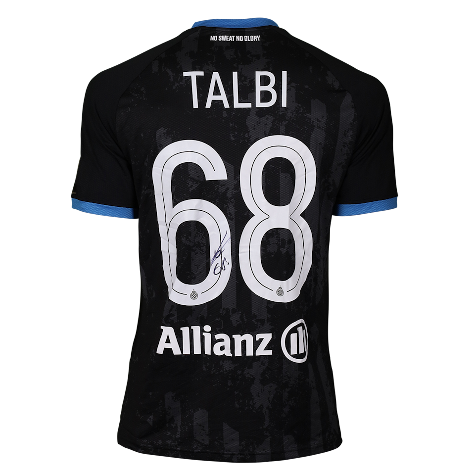 Club Brugge 팀의 Chemsdine Talbi 셔츠
