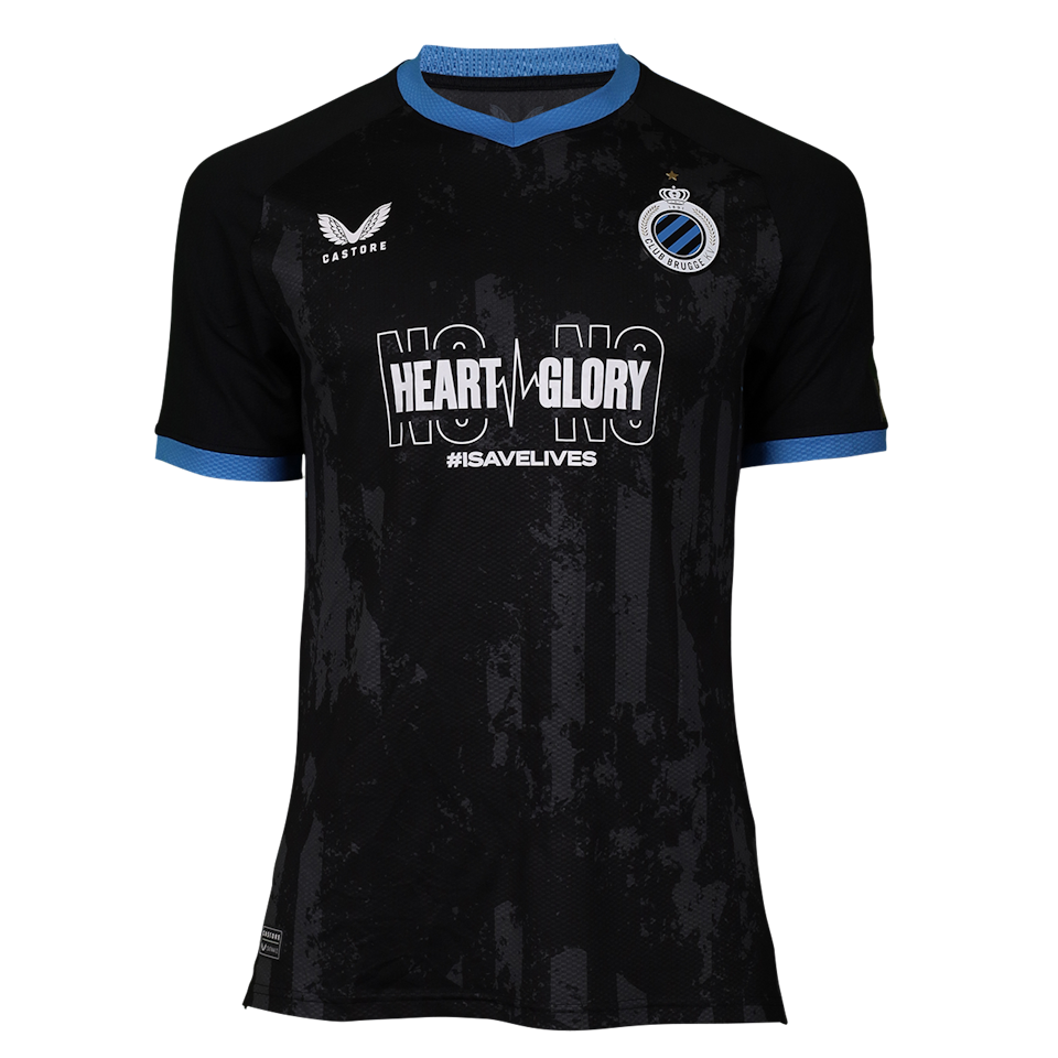 Club Brugge 팀의 Chemsdine Talbi 셔츠