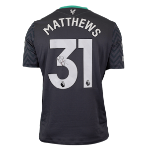 Remi Matthews Crystal Palace shirt