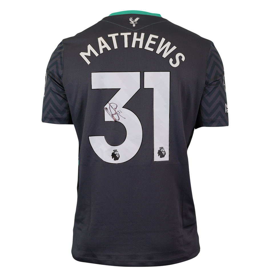 Remi Matthews Crystal Palace shirt