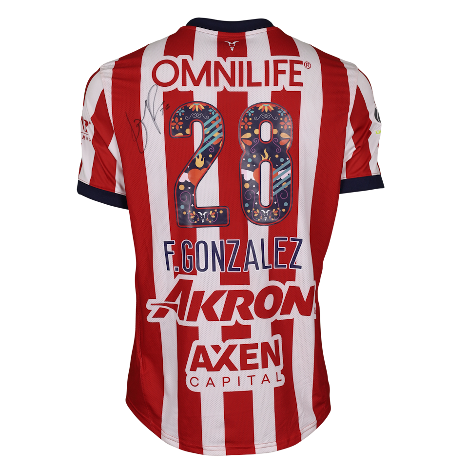 Fernando Rubén González Pineda Chivas Guadalajara jersey