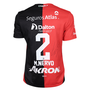 Hugo Martín Nervo Atlas FC jersey