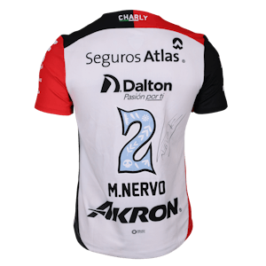 Hugo Martín Nervo Atlas FC jersey