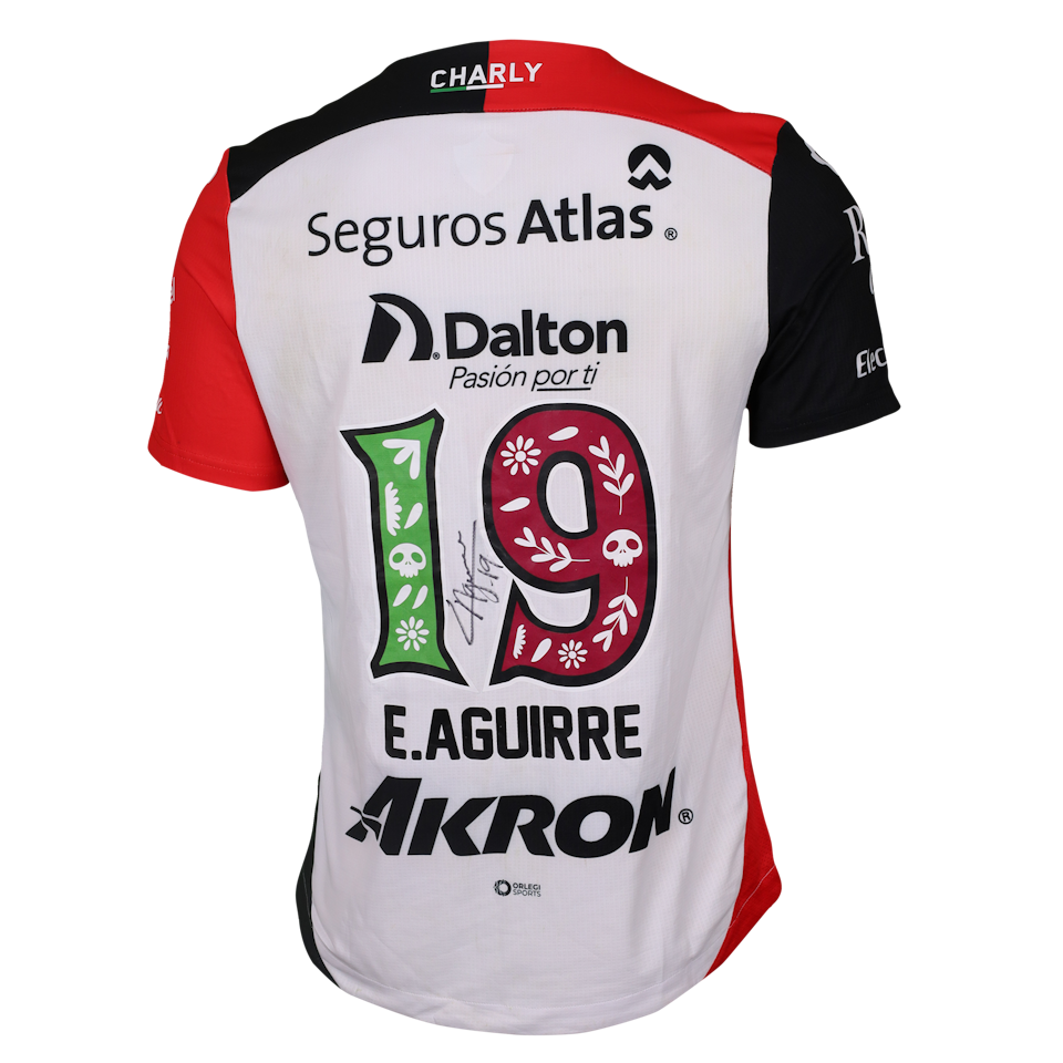 Eduardo Daniel Aguirre Lara Atlas FC shirt