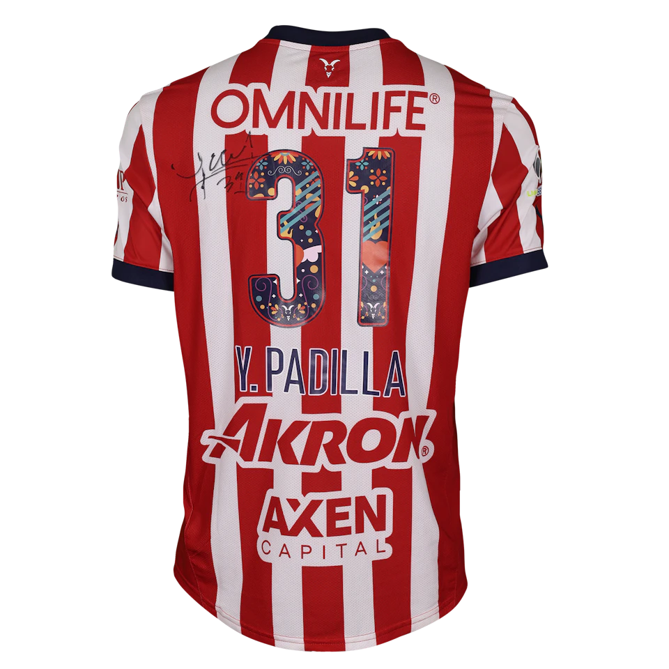 Chivas Guadalajara 팀의 Jonathan Yael Padilla Sandoval 셔츠