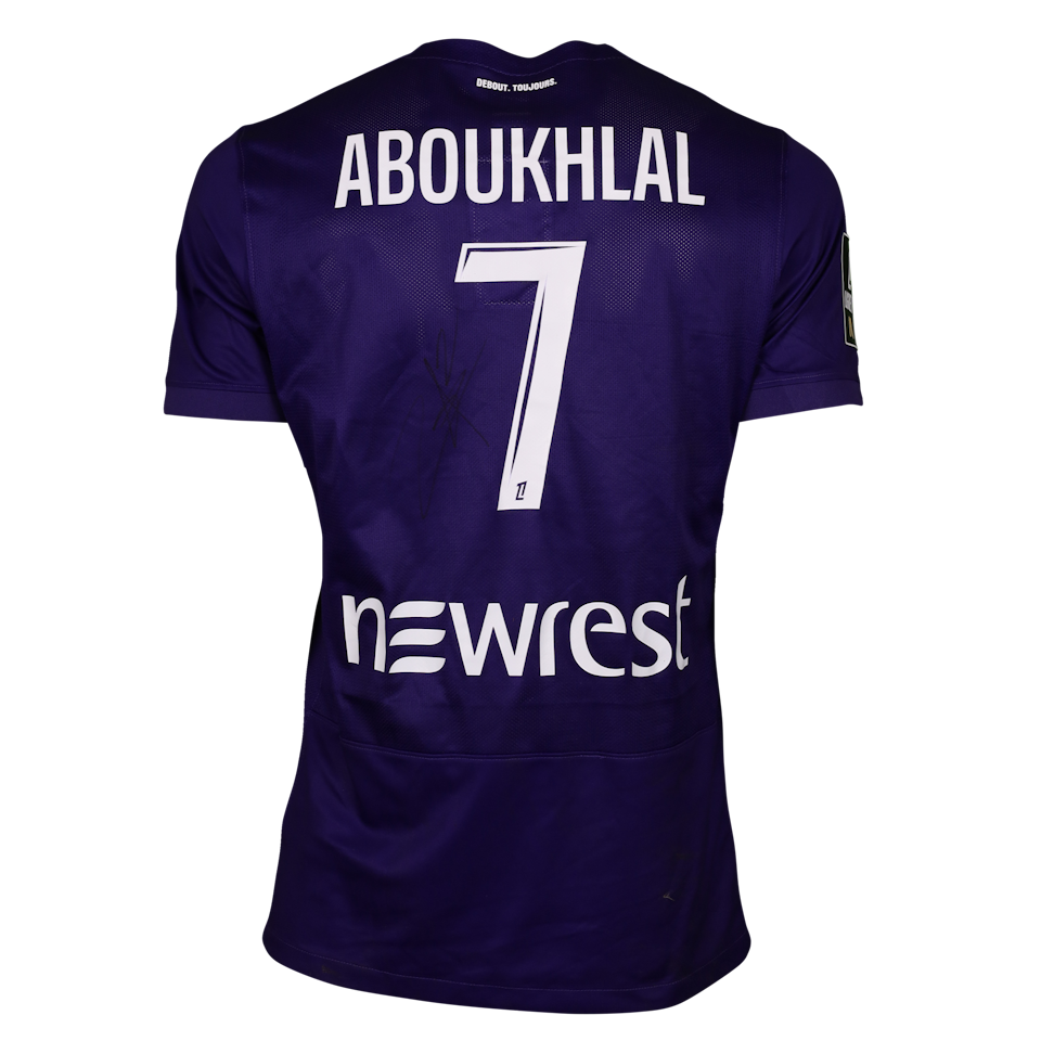 Maillot de Zakaria Aboukhlal (Toulouse FC)