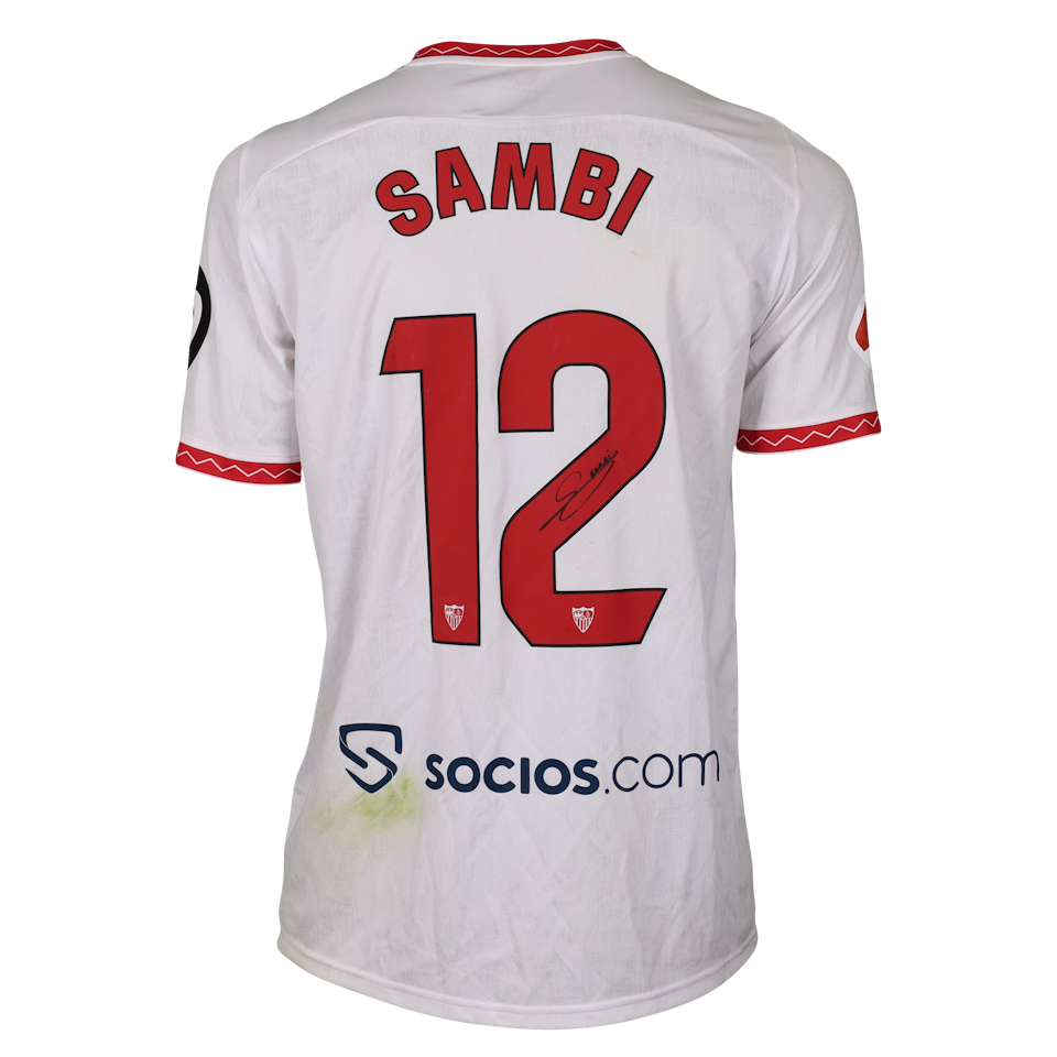 Sevilla FC 팀의 Sambi Lokonga 셔츠