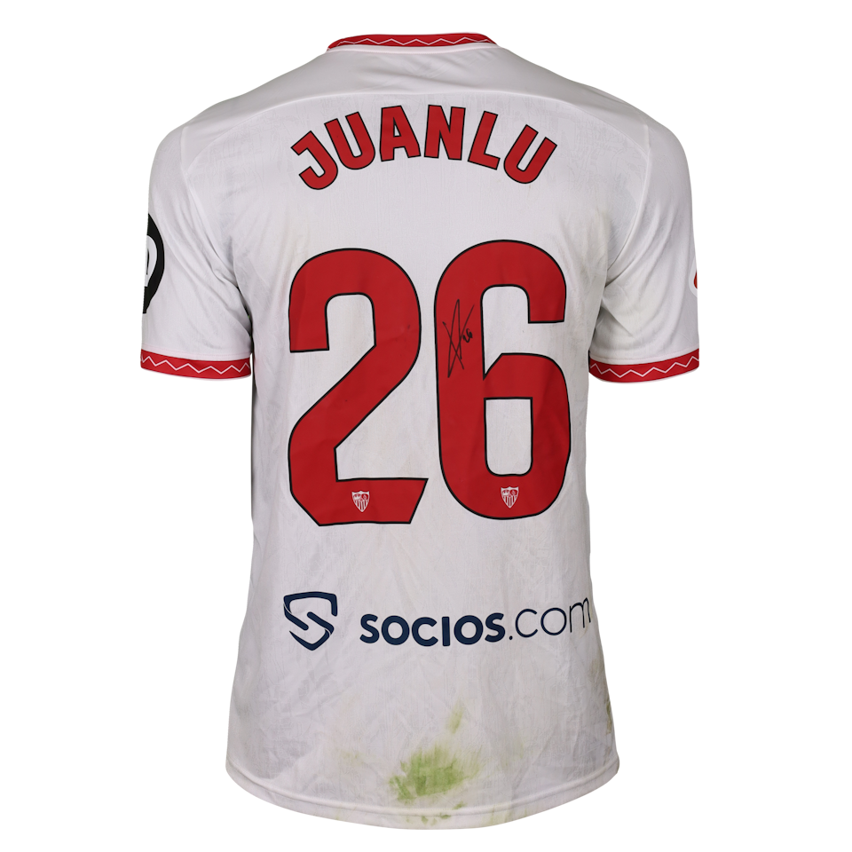 Sevilla FC-Trikot von Juan Luis Sánchez Velasco