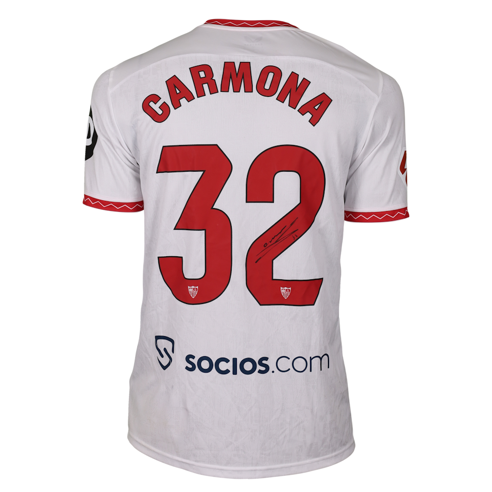 José Ángel Carmona Navarro Sevilla FC shirt
