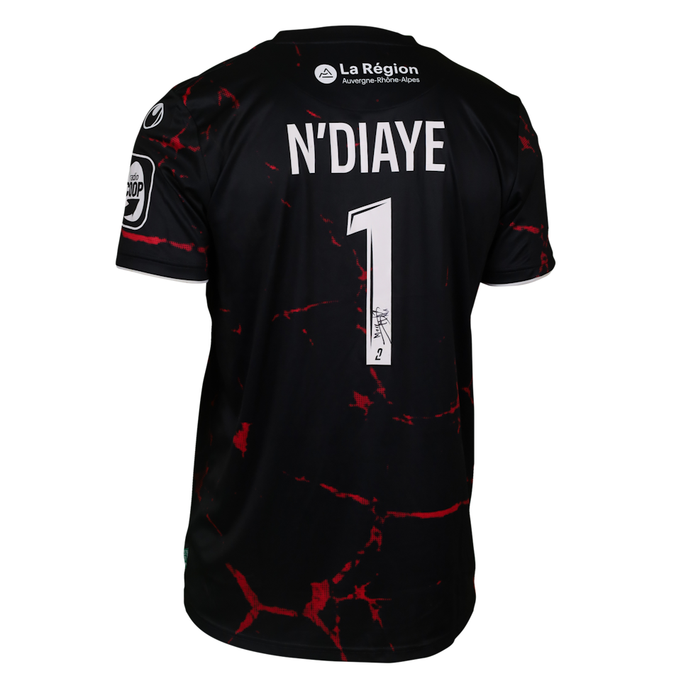 Maillot de Massamba Ndiaye (Clermont Foot 63)