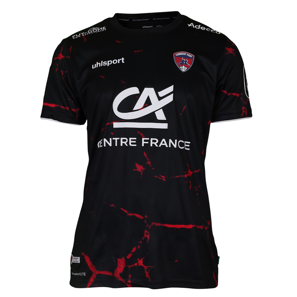 Maillot de Massamba Ndiaye (Clermont Foot 63)