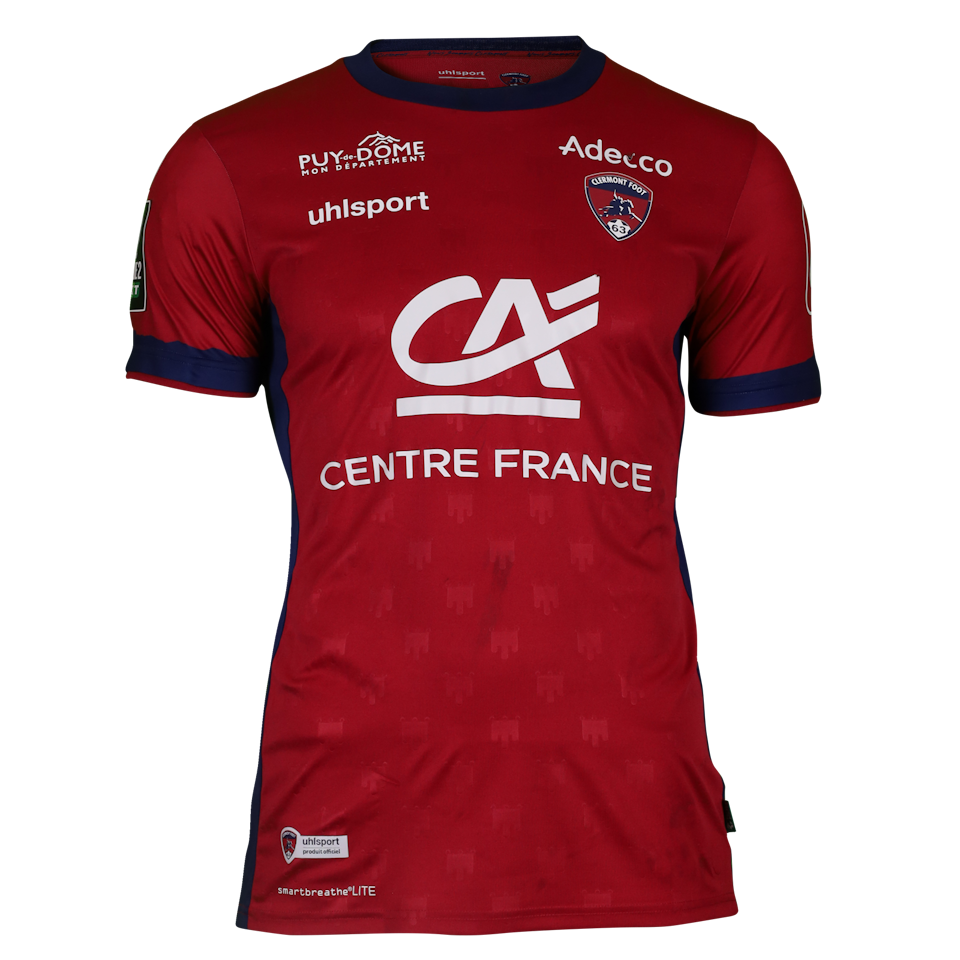 Clermont Foot 63-Trikot von Jérémy Jacquet