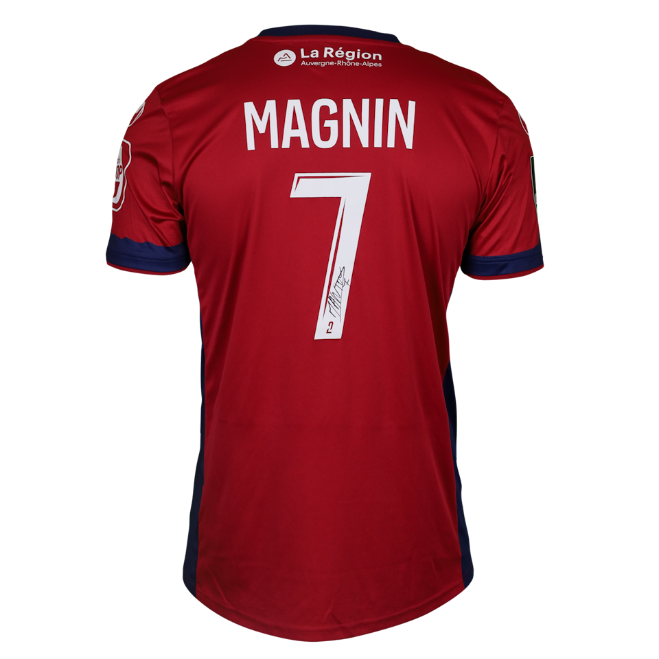 Yohann Magnin Clermont Foot 63 camisa.