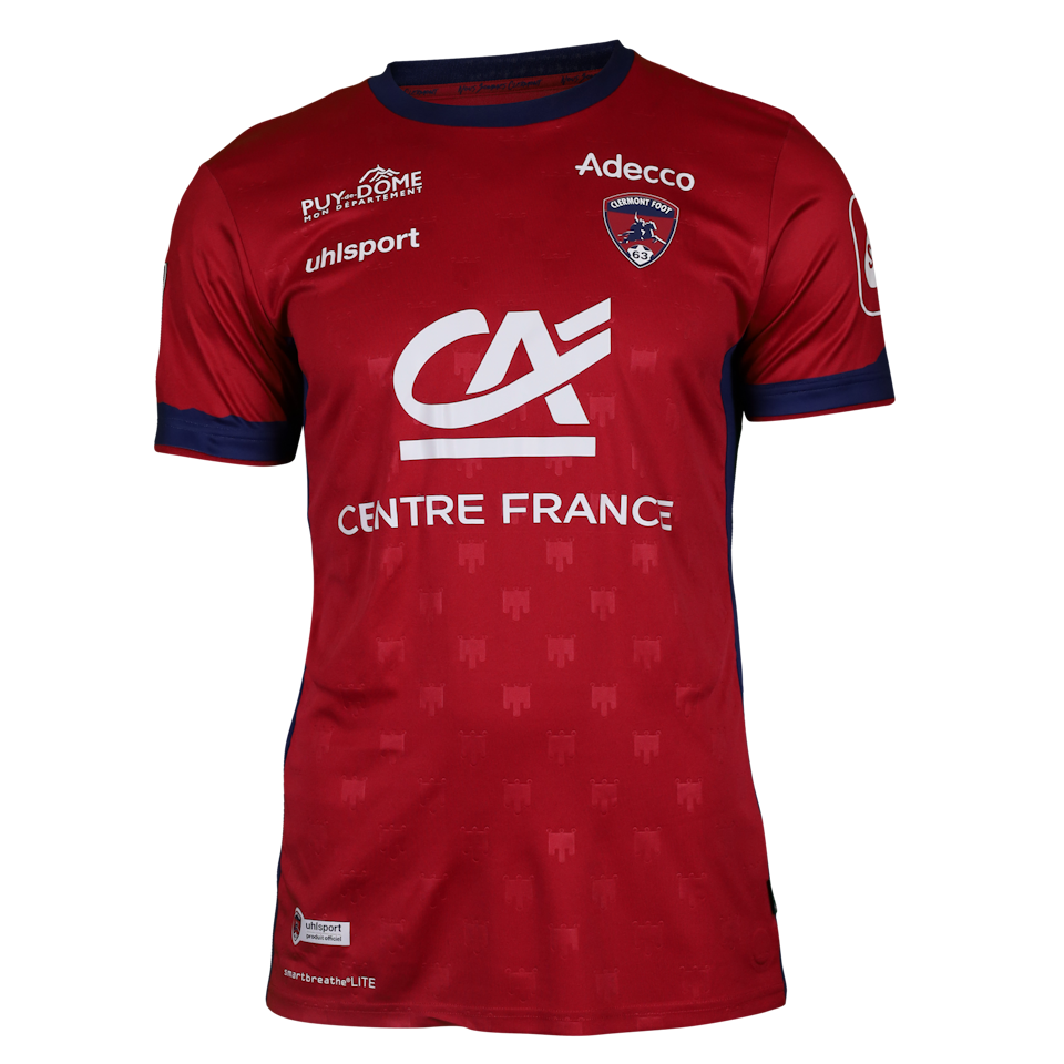 Yohann Magnin Clermont Foot 63 camisa.