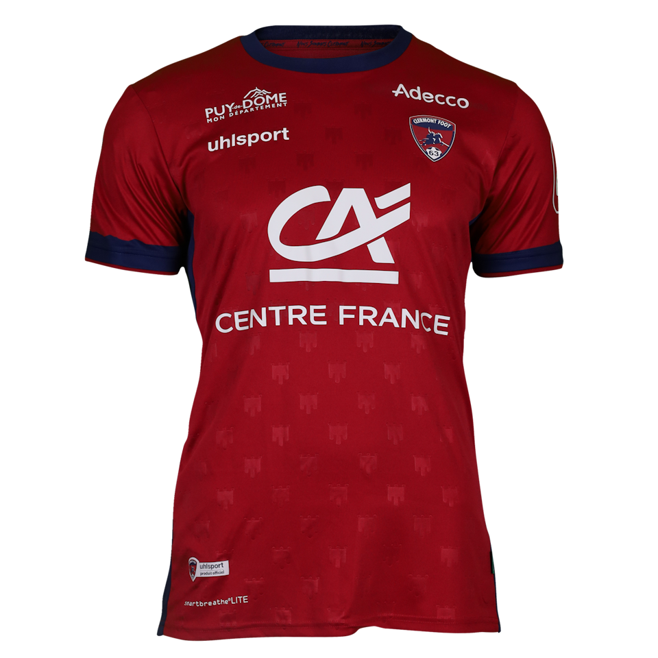 Maillot de Mehdi Baaloudj (Clermont Foot 63)