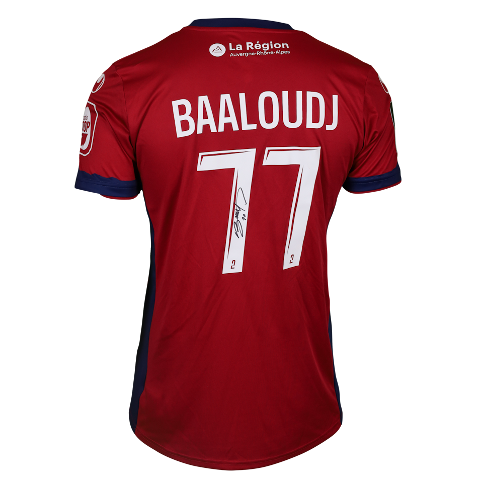 Maillot de Mehdi Baaloudj (Clermont Foot 63)