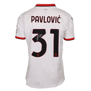 Strahinja Pavlović AC Milan camisa.