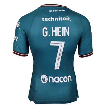 Maillot de Gauthier Hein (FC Metz)