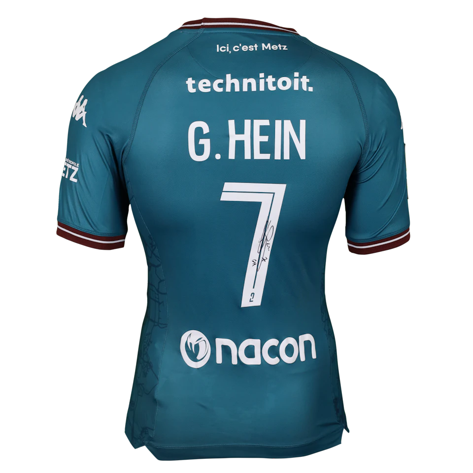 Maillot de Gauthier Hein (FC Metz)