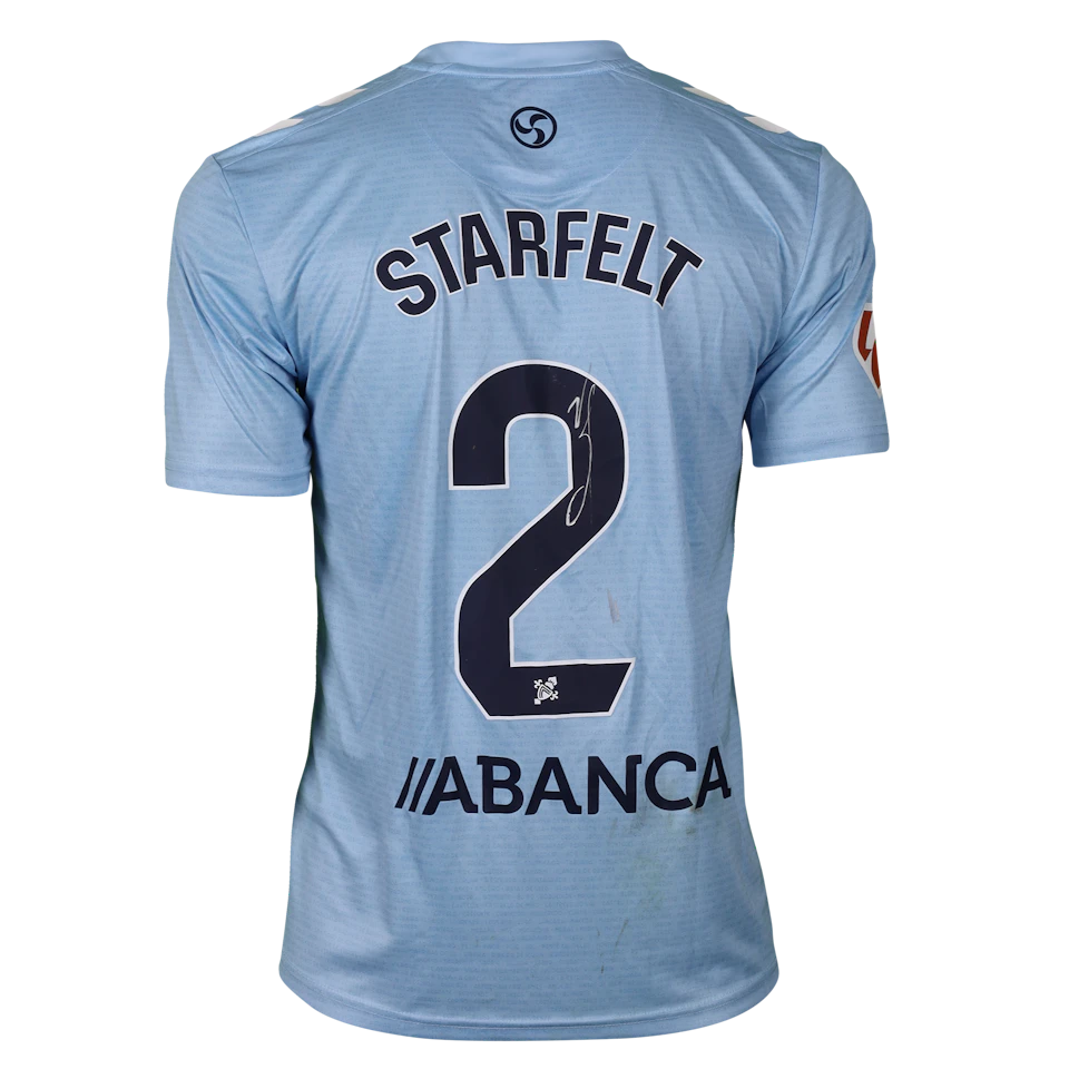 Carl Starfelt Celta jersey