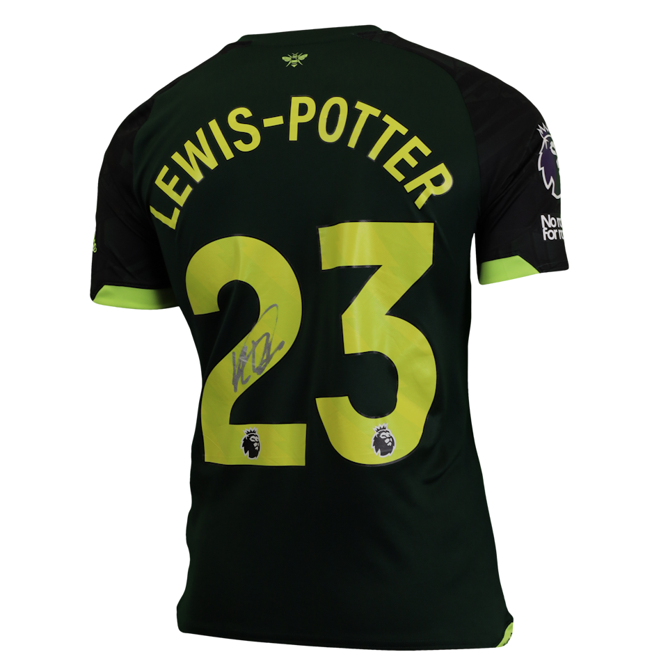 Keane Lewis-Potter Brentford shirt