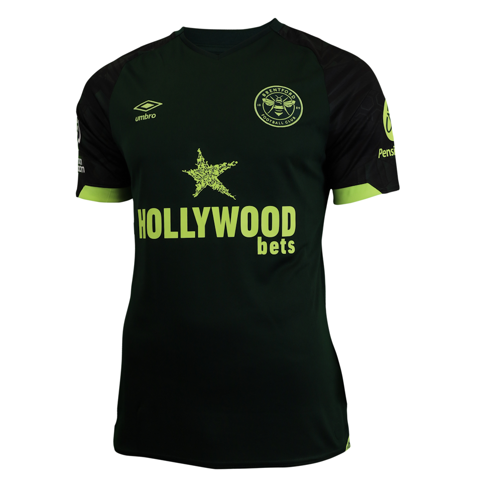 Mikkel Damsgaard Brentford shirt