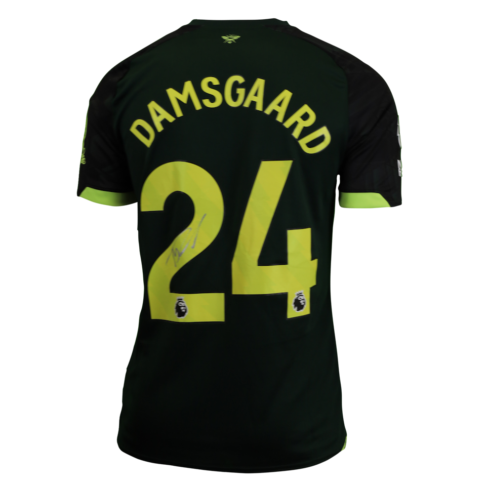 Mikkel Damsgaard Brentford shirt