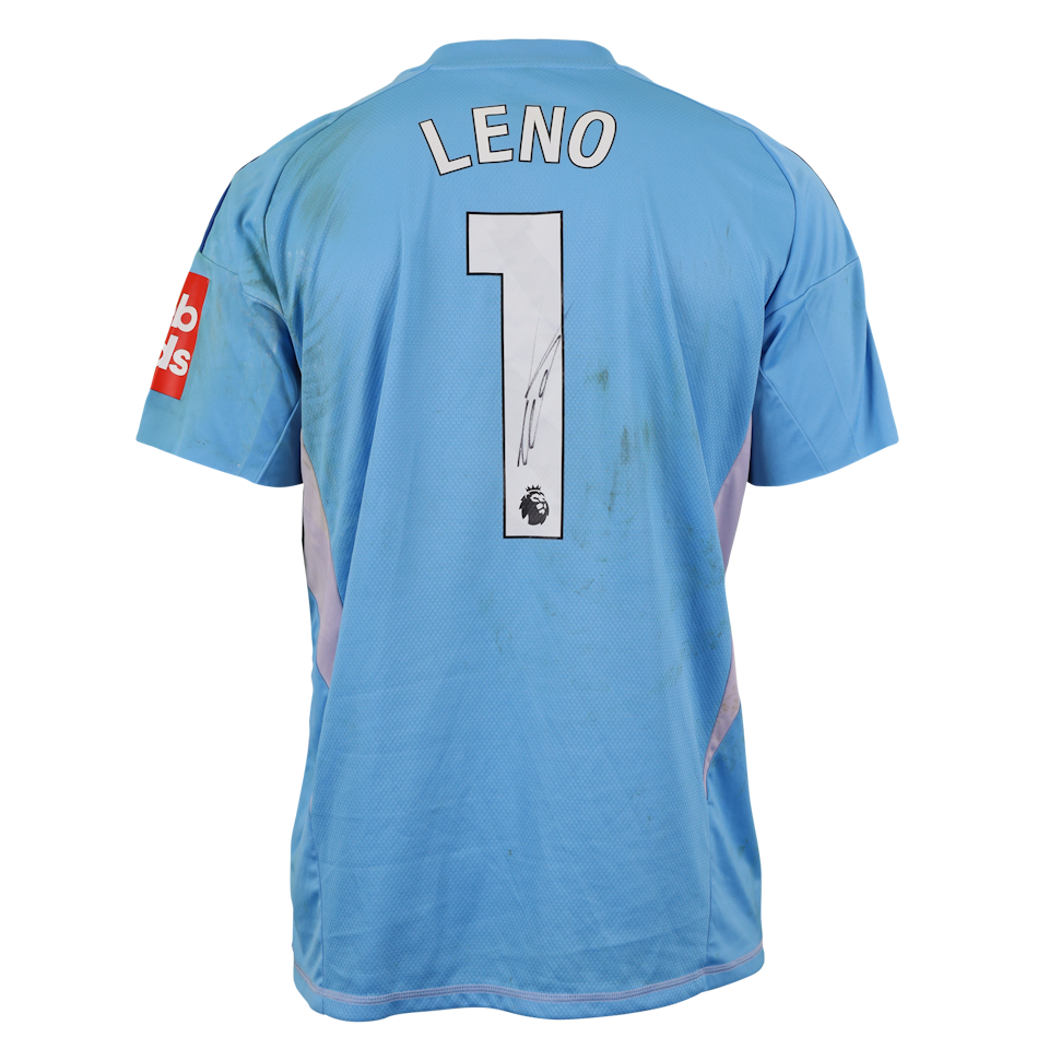 Bernd Leno Fulham Brentford MatchWornShirt - Main Image