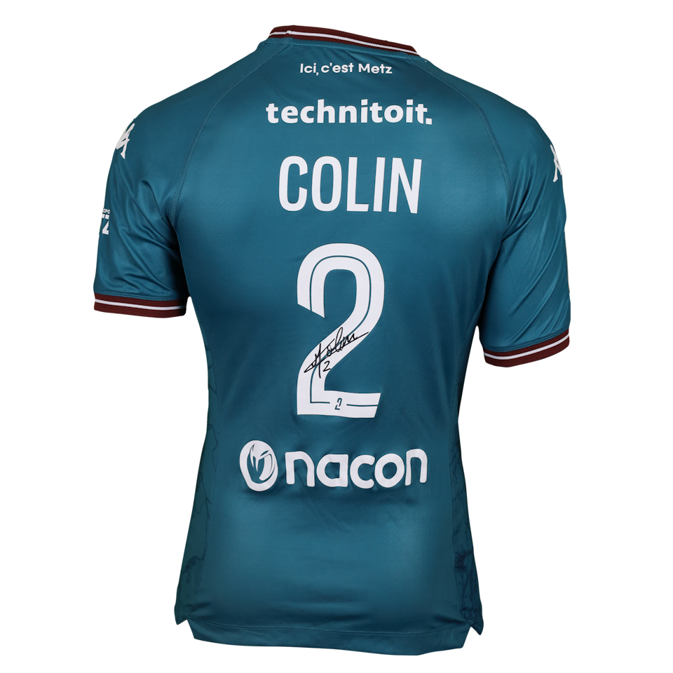 Maxime Colin  FC Metz shirt