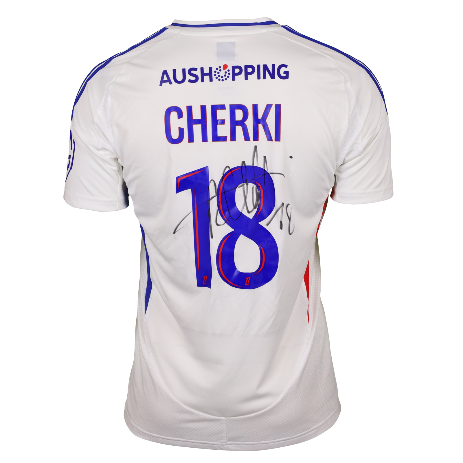 Rayan Cherki | LOSC Lille - Olympique Lyonnais | MatchWornShirt