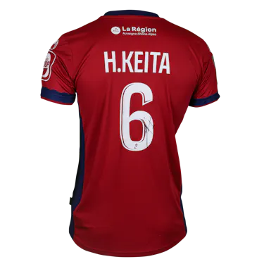 来自Clermont Foot 63的Habib Keita球衣
