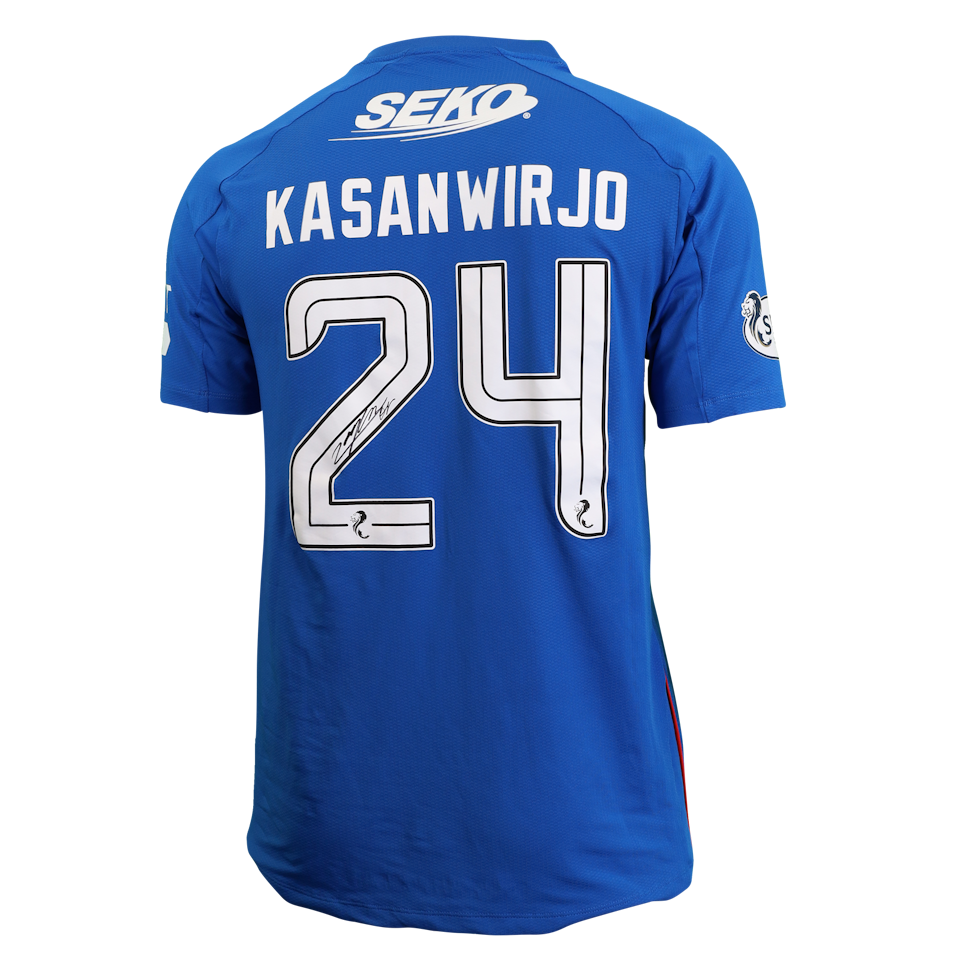 Neraysho Kasanwirjo Rangers shirt