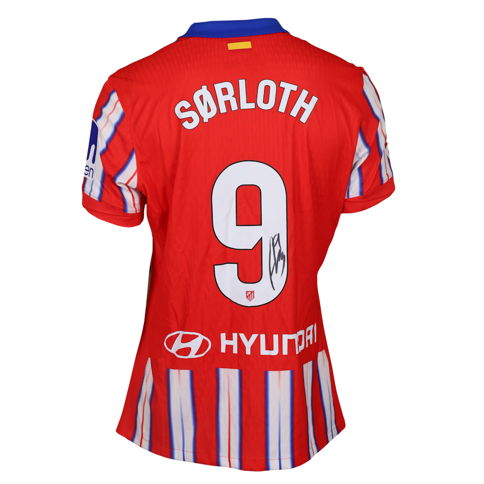 Alexander Sørloth Atlético de Madrid shirt