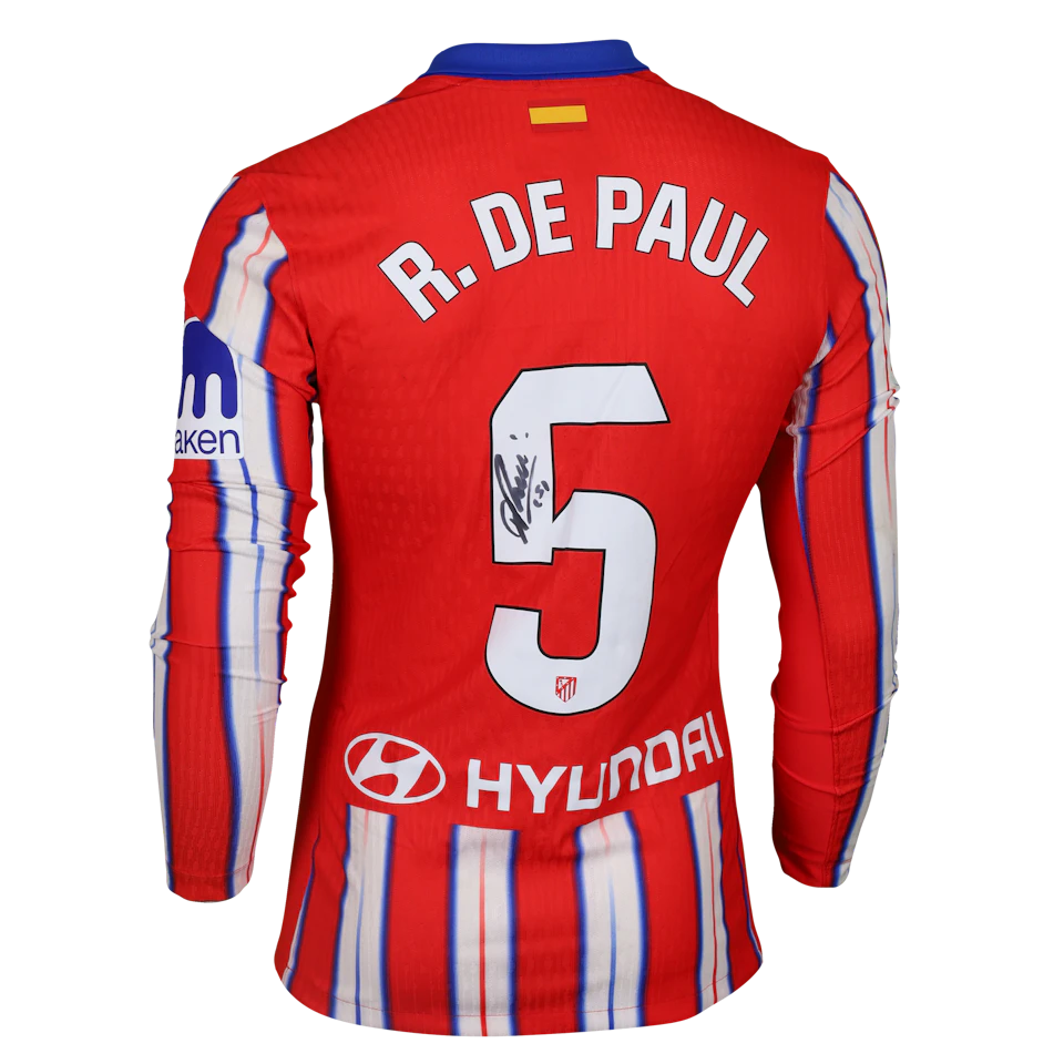 Rodrigo de Paul Atlético de Madrid shirt