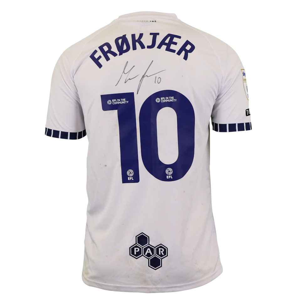 Mads Frøkjær-Jensen Preston North End shirt