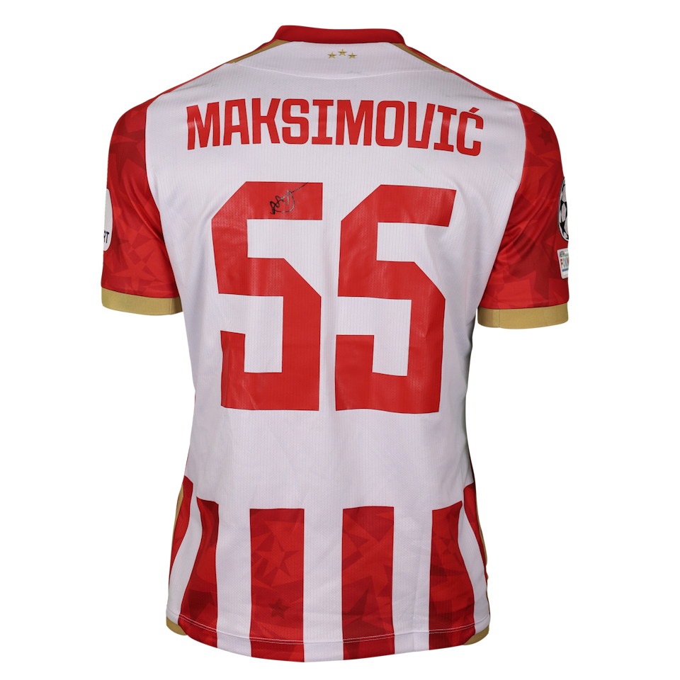 Andrija Maksimović FK Crvena zvezda shirt