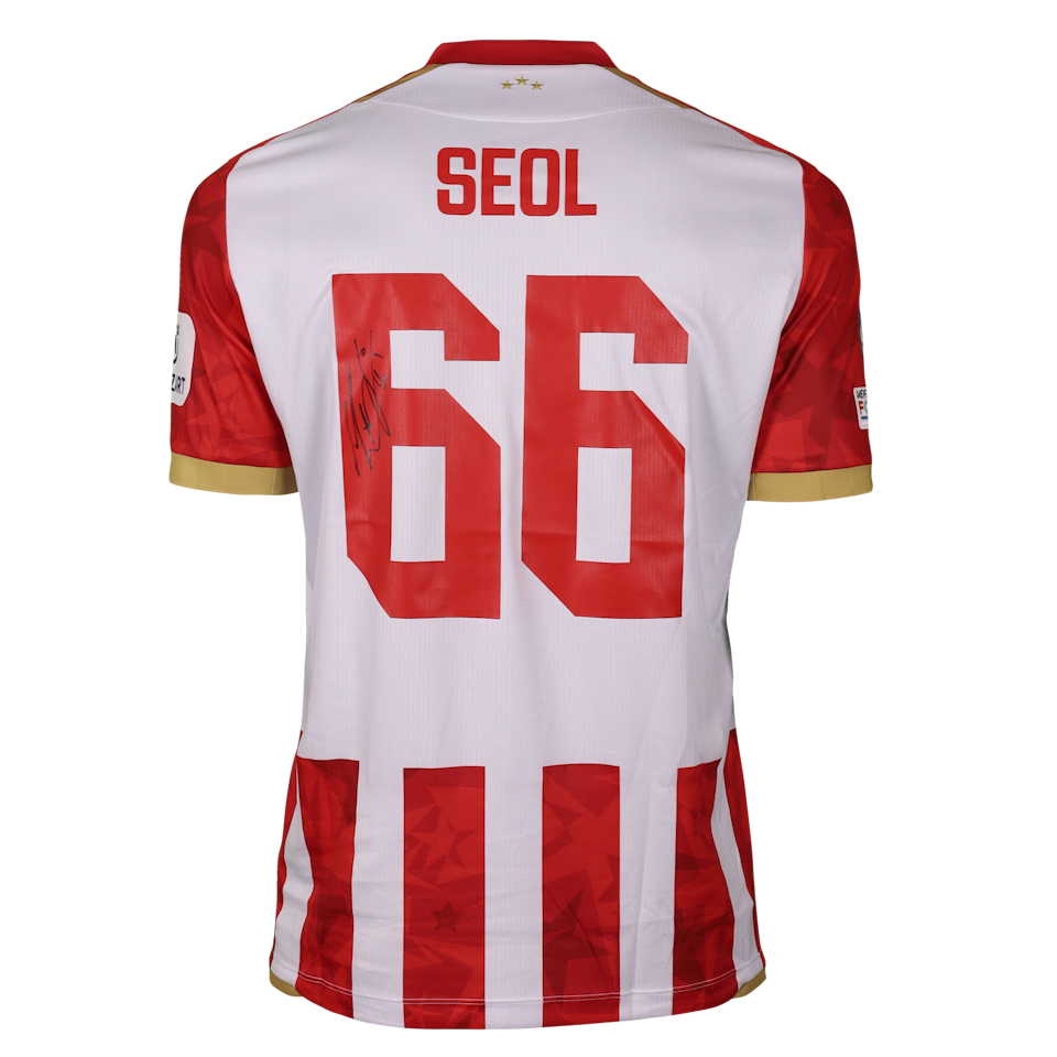 FK Crvena zvezda 팀의 Young-woo Seol 설영우 셔츠