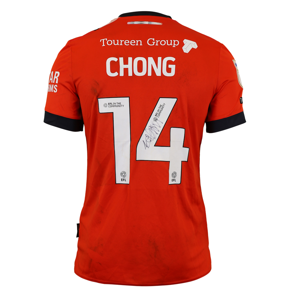 Tahith Chong Luton Town shirt