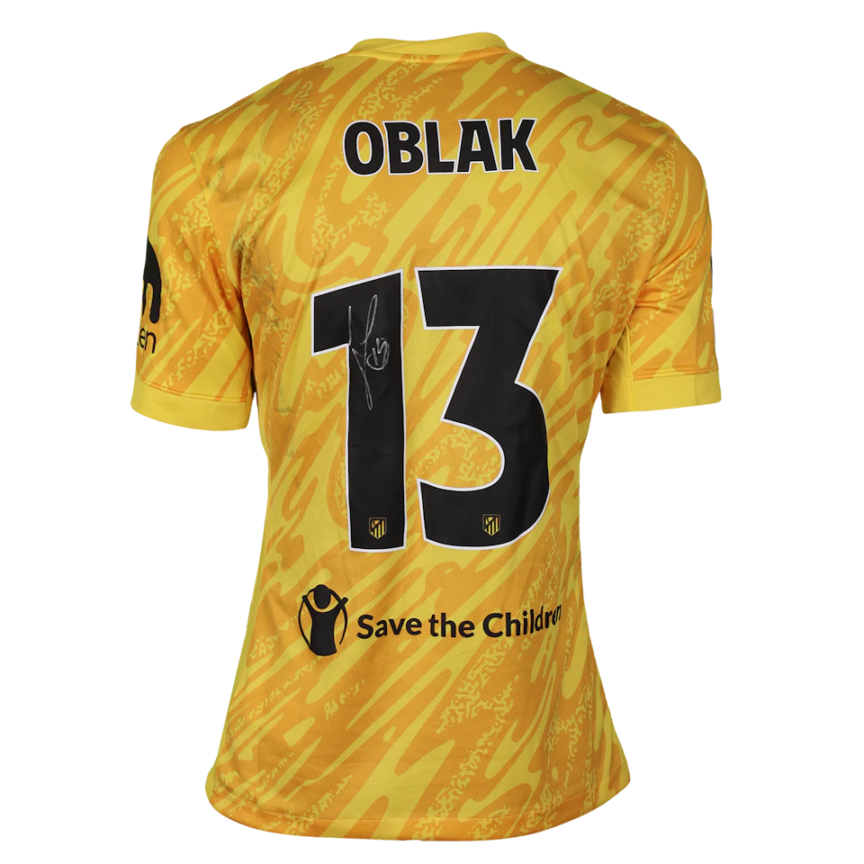 来自Atlético de Madrid的Jan Oblak球衣