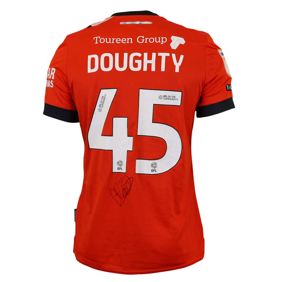 Alfie Doughty Luton Town shirt