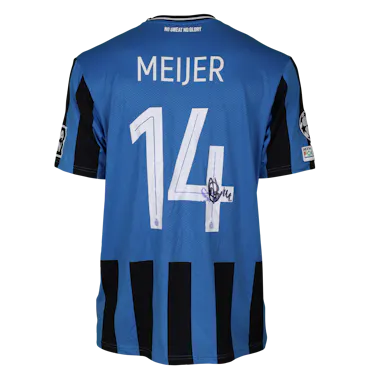 来自Club Brugge的Bjorn Meijer球衣
