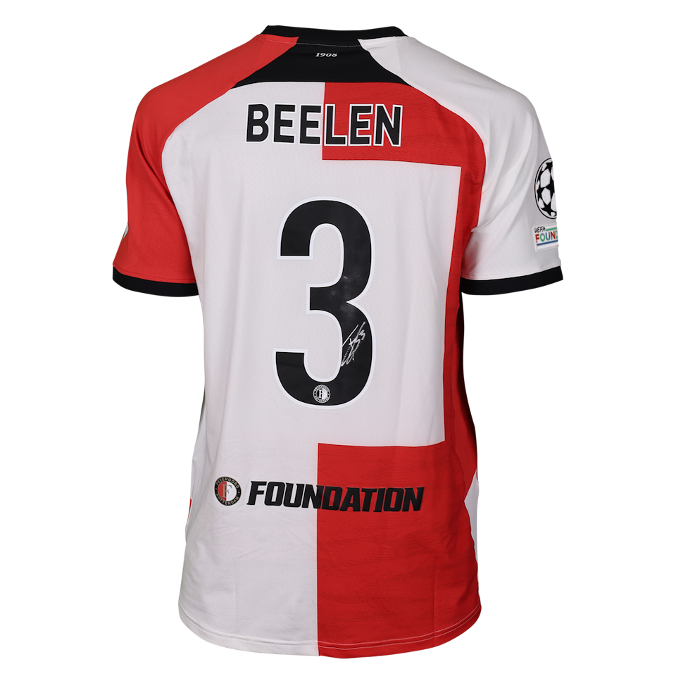 Feyenoord 팀의 Thomas Beelen 셔츠