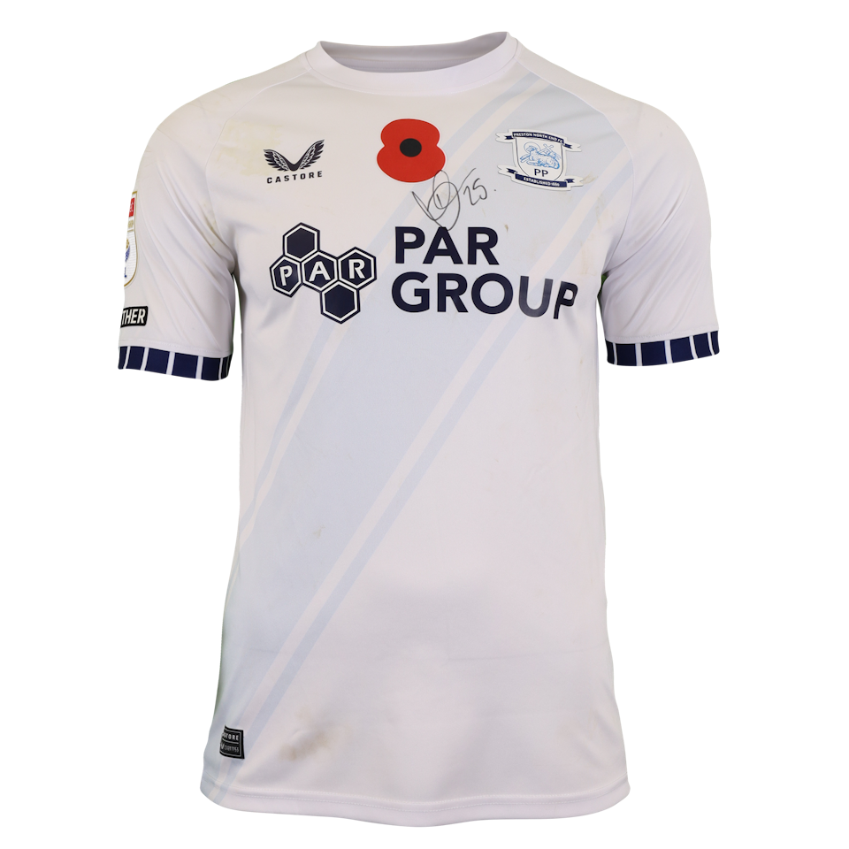 Duane Holmes Preston North End shirt