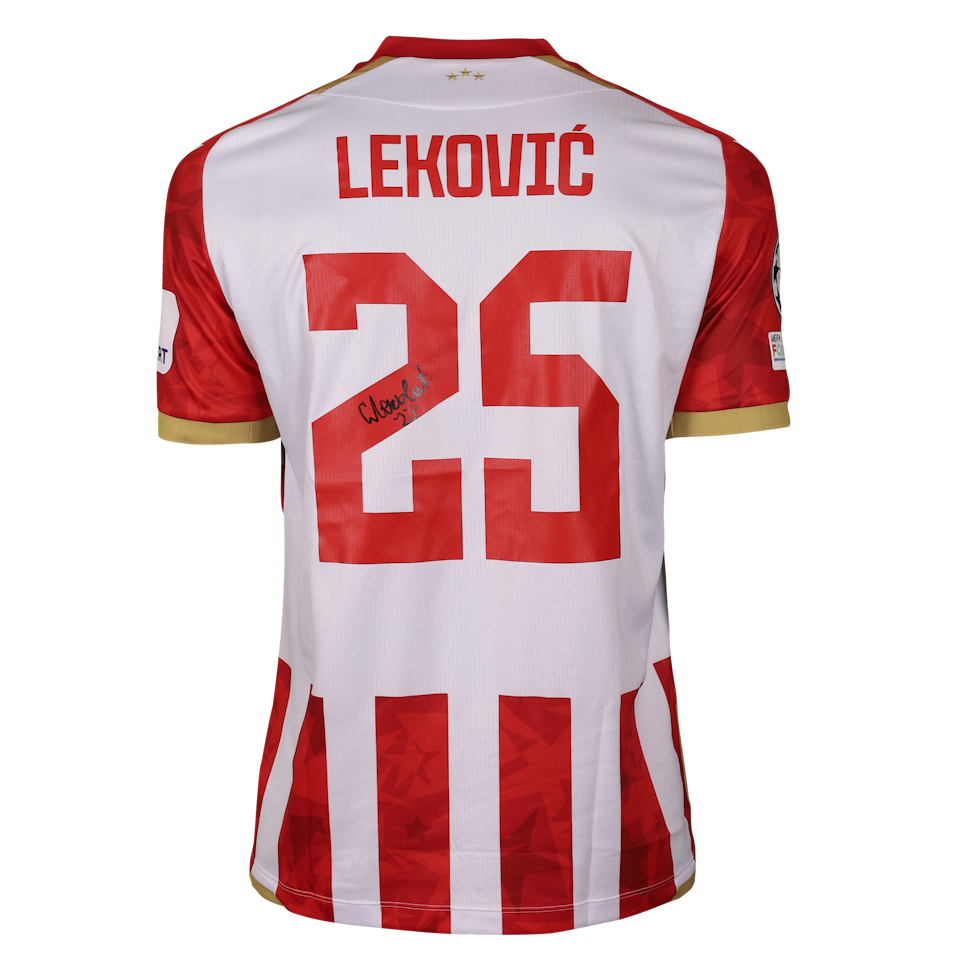 Stefan Leković FK Crvena zvezda shirt