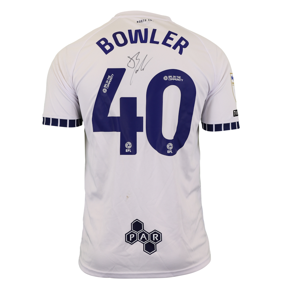 Josh Bowler Preston North End shirt