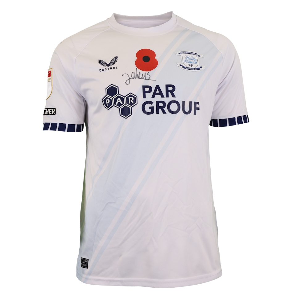 Jeppe Okkels Preston North End shirt
