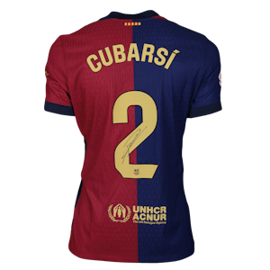 Pau Cubarsí Paredes FC Barcelona shirt