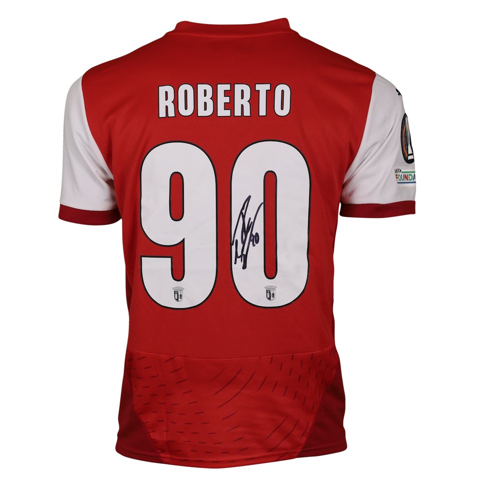 Roberto Fernández Jaén SC Braga shirt